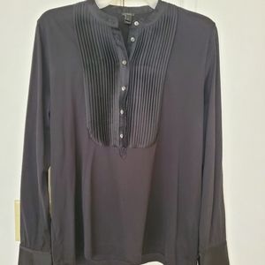 J Crew tuxedo shirt.